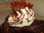 Ciambellone di panbrioche alla nutella