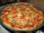 Pizza al salmone